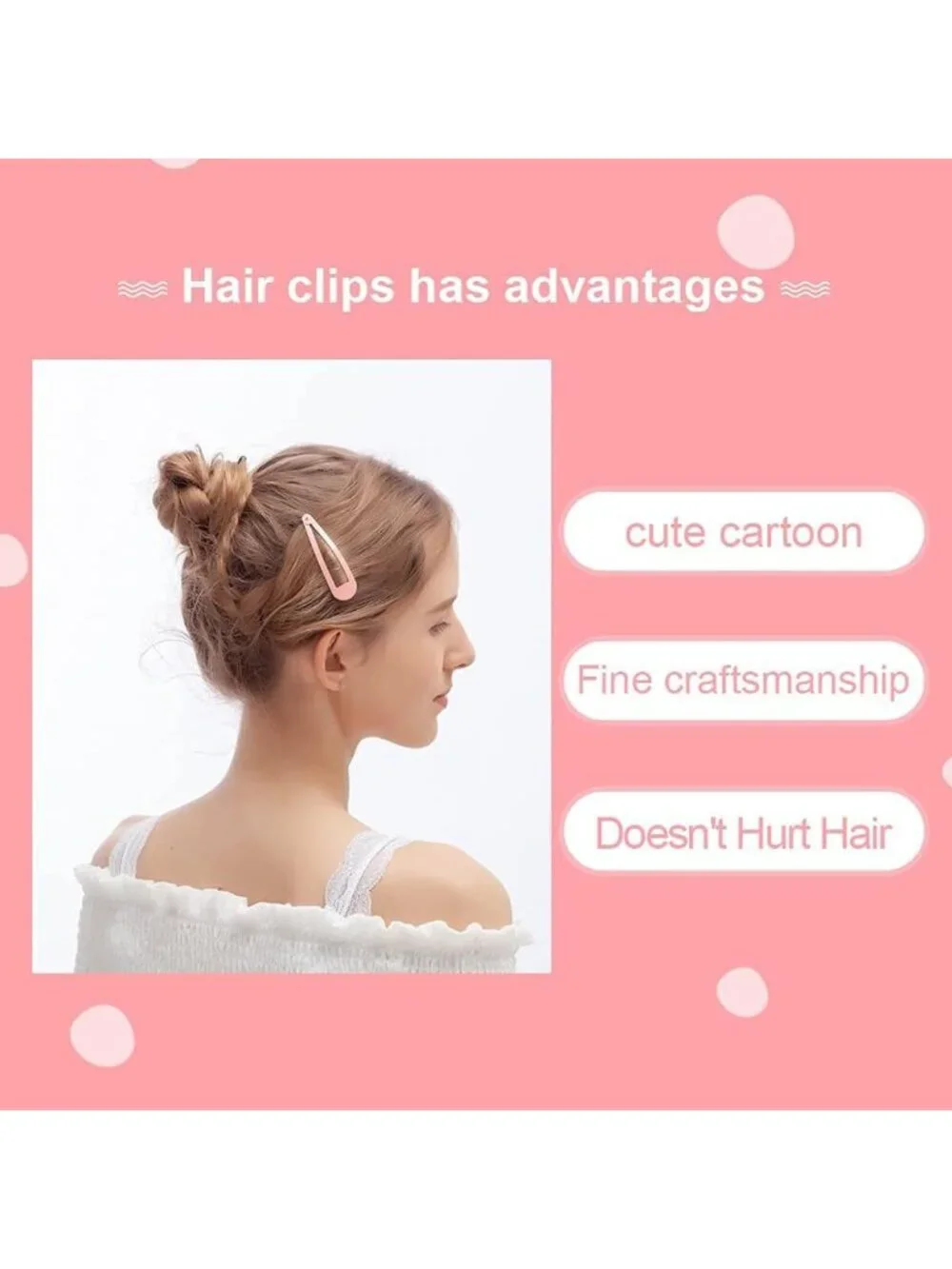 120-Pack Metal Snap Hair Clips & Barrettes for Girls, Kids & Women - Colorful
